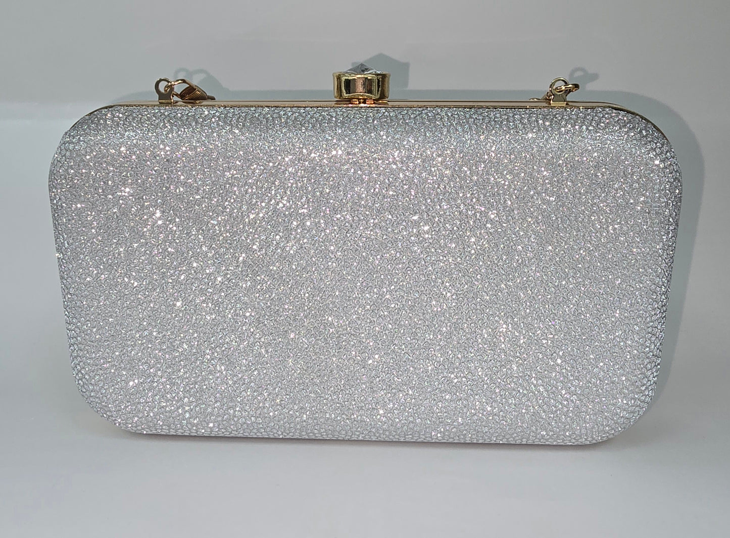 Clutch bag silver