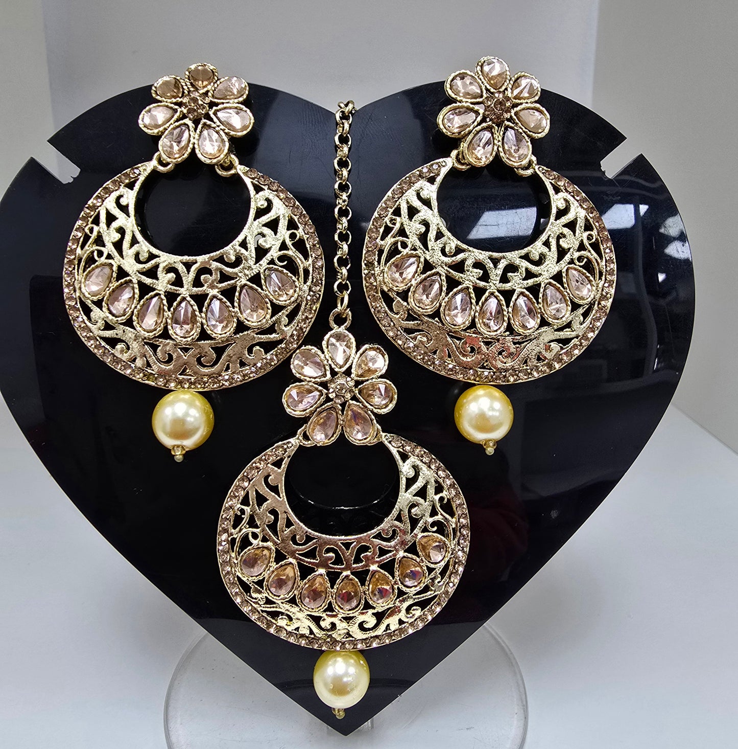 Tikka and earrings set