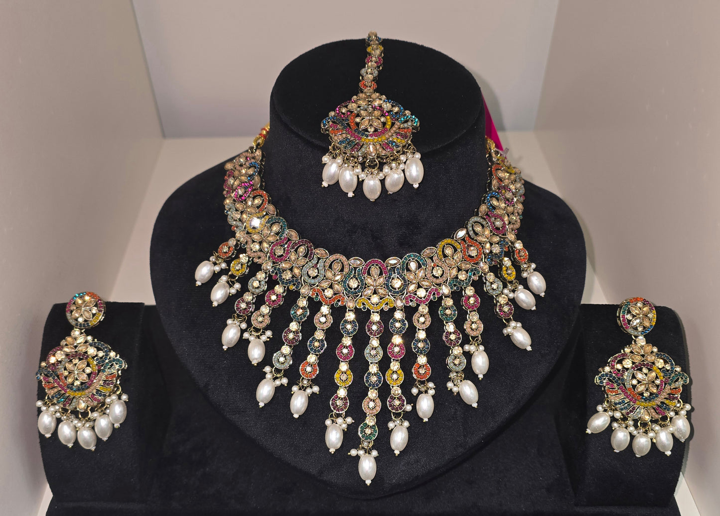 Partywear multicoloured set