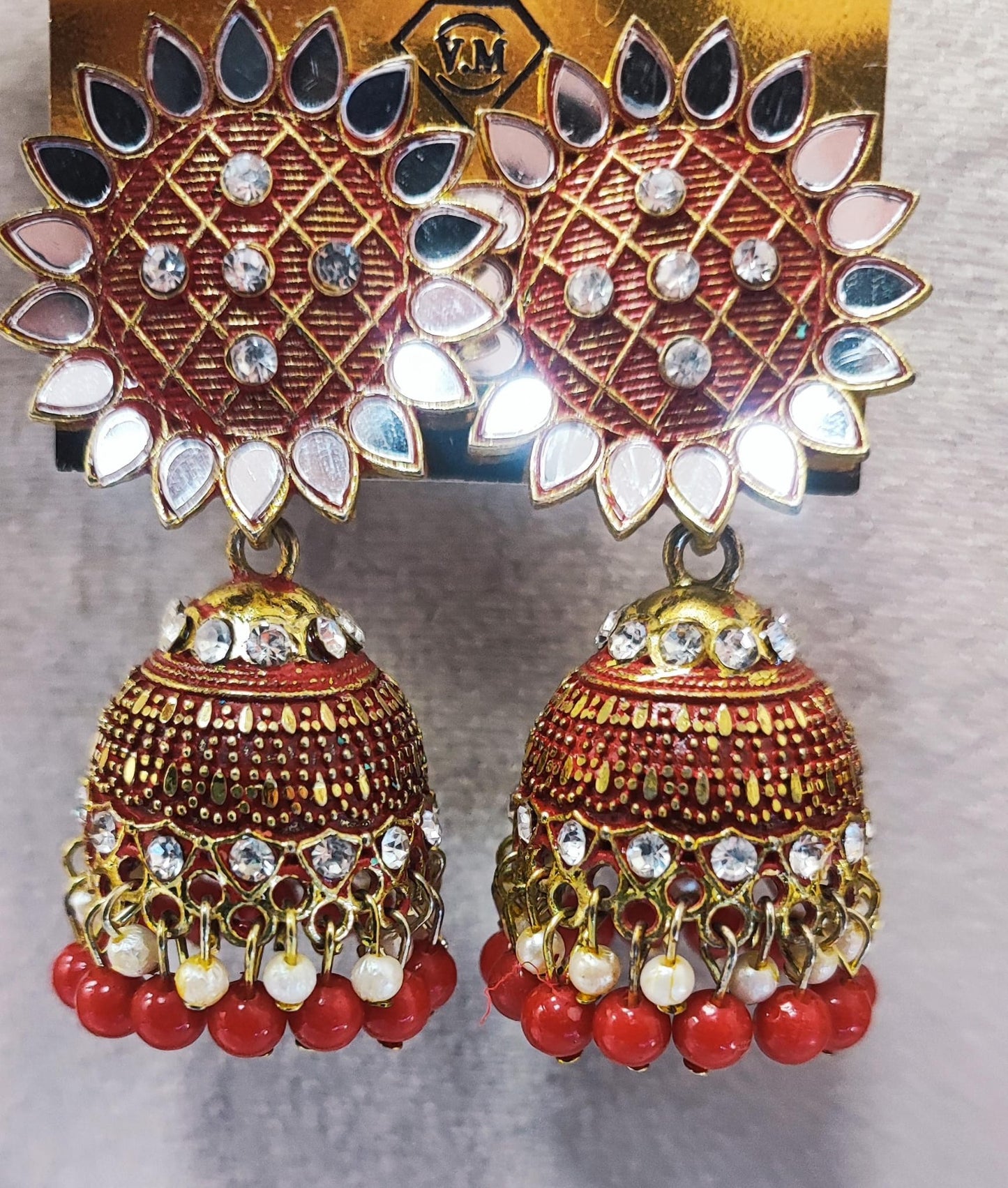 Partywear jhumkis
