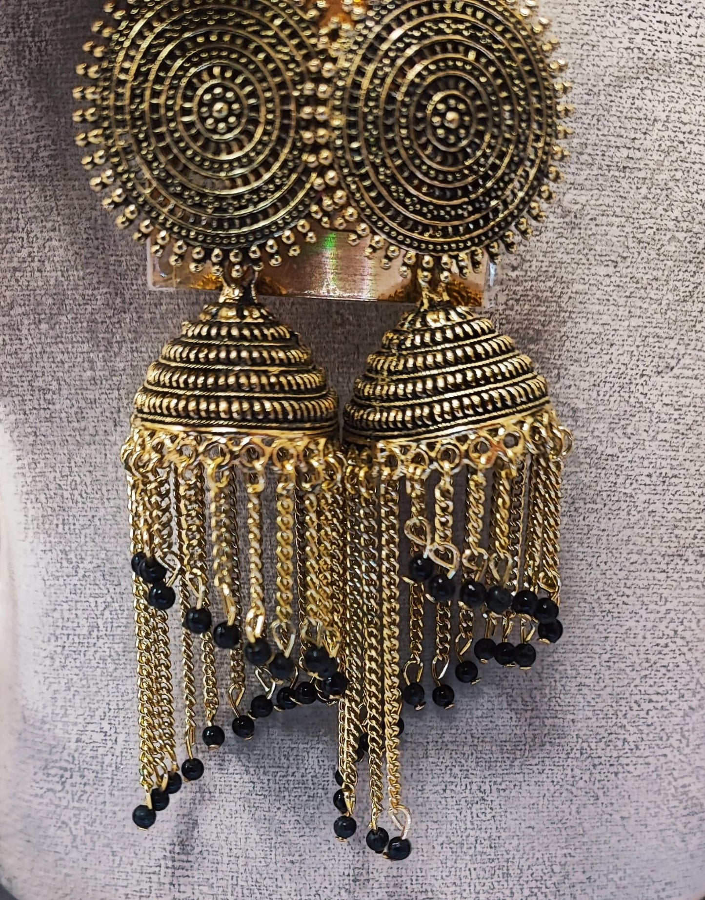 Designer jhumkas