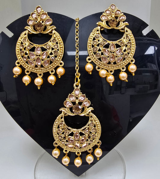 Tikka and earrings