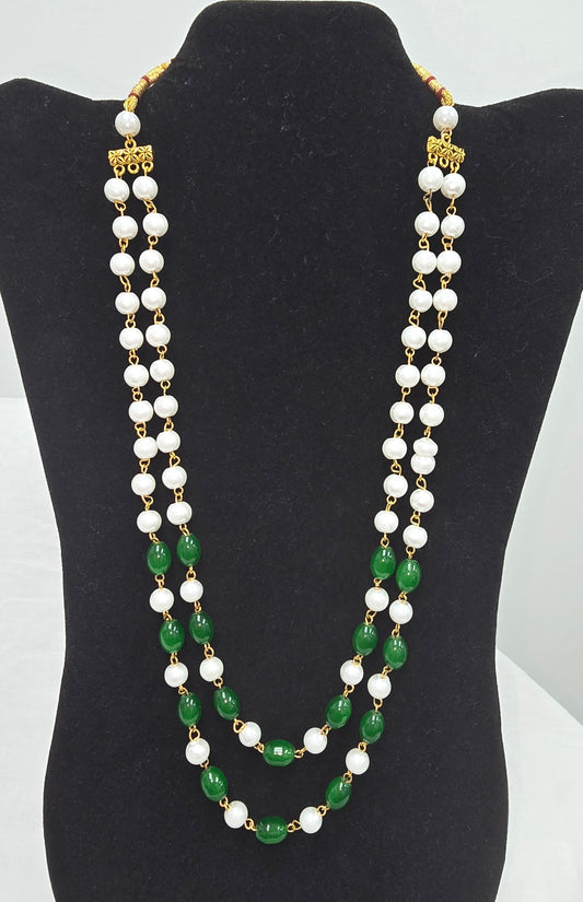 Double strand necklace